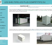 CONTAINERS SOLUTIONS SHELTER – Buildings – modular,  France