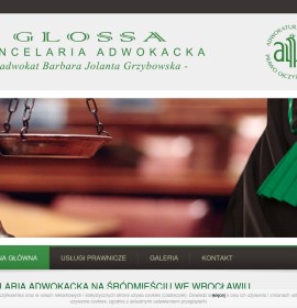 adw. Barbara J. Grzybowska Glossa Kancelaria Adwokacka Law – Legal Service,  Polish firm