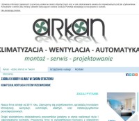 Arkan Klimatyzacja Wentylacja Construction – Air Conditioning and Ventilation,  Polish firm