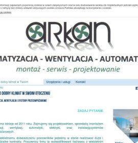 Arkan Klimatyzacja Wentylacja Construction – Air Conditioning and Ventilation,  Polish firm