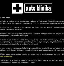 “Auto Klinika” Krzysztof Lurka  Polish firm