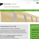 Supertape Polska Sp. z o.o. Producent i Konfekcjoner Taśm Samoprzylepnych  Polish firm