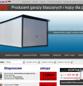 F.P.U.H TRANSTAL Construction – Garages kiosks pavilions, Automotive – Garages,  Polish firm