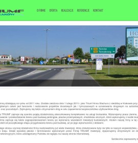 Triumf Kraków Sp. z o.o. Automotive – Lubricants Oils Fuels, Construction – Railway laying,  Polish firm