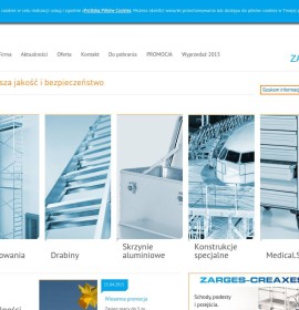 “Zarges Drabiny i Rusztowania” Construction – Scaffolding ladders and formwork,  Polish firm