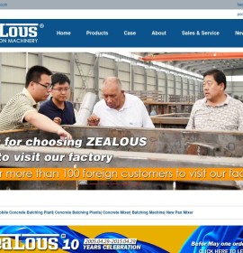 HENAN ZEALOUS IMPORT AND EXPORT TRADE COMPANY – Port works, Import-export – construction, Concrete,  China