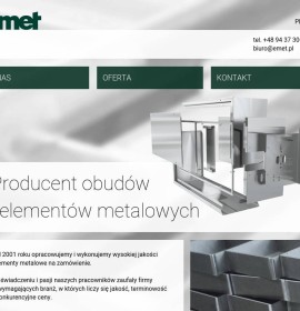 “Emet” Producent Wyrobów Metalowych – Polish metal products factory