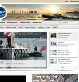 boot.de – sailing yacht charter, boat show, boat show, boat show, motor yachts, diving, fishing, surfing – boot Trade Fair German online store