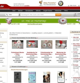 Buch24.de – Book Shipping: books, DVDs, CDs, games and more German online store