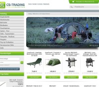 cs.trading.de – Online Shop – tents, office chairs, sinks German online store