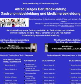 Alfred Grages Gastronomy clothing German online store