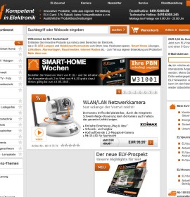 ELV Elektronik AG – Competence in electronics German online store