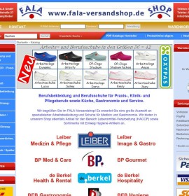 FALA Shipping Store German online store