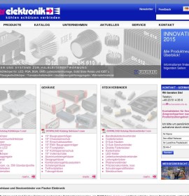 Fischer Elektronik German online store