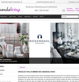Amanda Living German online store