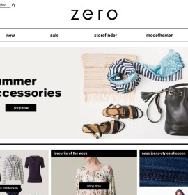 Zero Online Store German online store