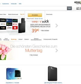 Amazon.de: Online Shopping for Electronics & Photo, DVD, music, books, games, toys & more German online store
