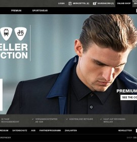 Strellson Shop – Menswear German online store