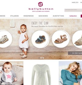 Maternity wear, baby fashion and children’s fashion from bellybutton German online store