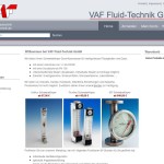 VAF Fluid-Technik GmbH German online store