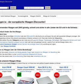 waagen.lu – The European scales specialist German online store