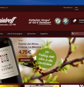 Weinversand for affordable quality wines German online store