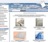 Welt-der-Decken.de – Premium duvet, bedding and home textiles German online store