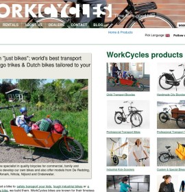 WorkCycles: The bike business for cargo bike, transport Bike and especially stable bicycles German online store