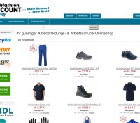 workfashion-discount.de German online store