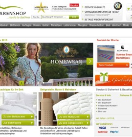 Bedding Store | sheets, duvets, mattress, sheets German online store