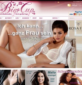 bigcup.de – Anita lingerie, big cups, Schwangersc German online store