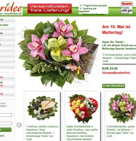 Flower Delivery Floridee.de – Free shipping order flowers. German online store