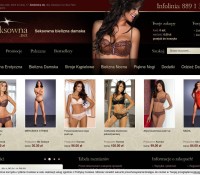 For women who want to be sexy in the bedroom of his and his partner slept, we have exquisite lingerie. Polish online store