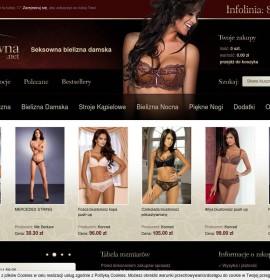 For women who want to be sexy in the bedroom of his and his partner slept, we have exquisite lingerie. Polish online store