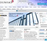 Niuwsky – construction materials – membrane / film / adhesive / fence Polish online store