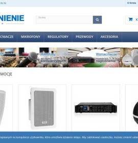 Naglosnienie-sklep.pl – shop with sound system Polish online store