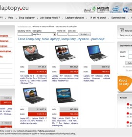 Laptops used Tanielaptopy.eu Polish online store