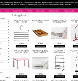 IKEA bed sheets and accessories Polish online store