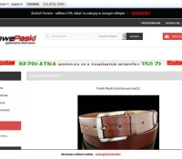 Stylish leather belts for men and women Polish online store