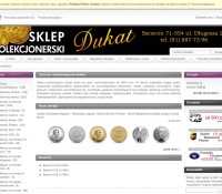 Numismatic shop Dukat Polish online store