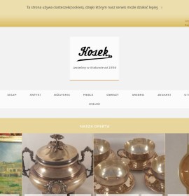 www.kosek.krakow.pl – jewelry store Polish online store