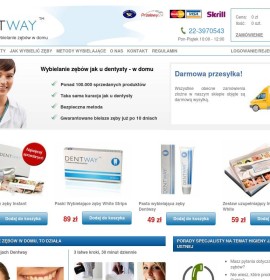 Dentway – whitening gel Polish online store