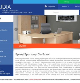 Metal office furniture company Gaudia Polish online store