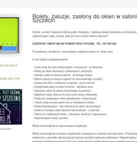 Blinds Poznan Polish online store