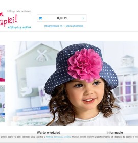 Caps for children Polish online store