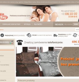 Online store with bedding – SlodkieSny.pl Polish online store