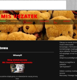 Shop Bear Uszatek Joanna Chojnowska Polish online store