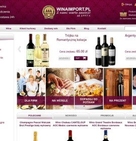 Wine Shop Polish online store