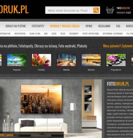 Pictures and paintings on canvas: Shop FotoDruk.pl Polish online store