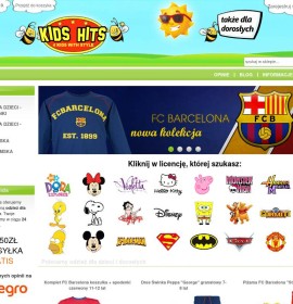 Kids Hits – licensed clothing for children and adults Polish online store